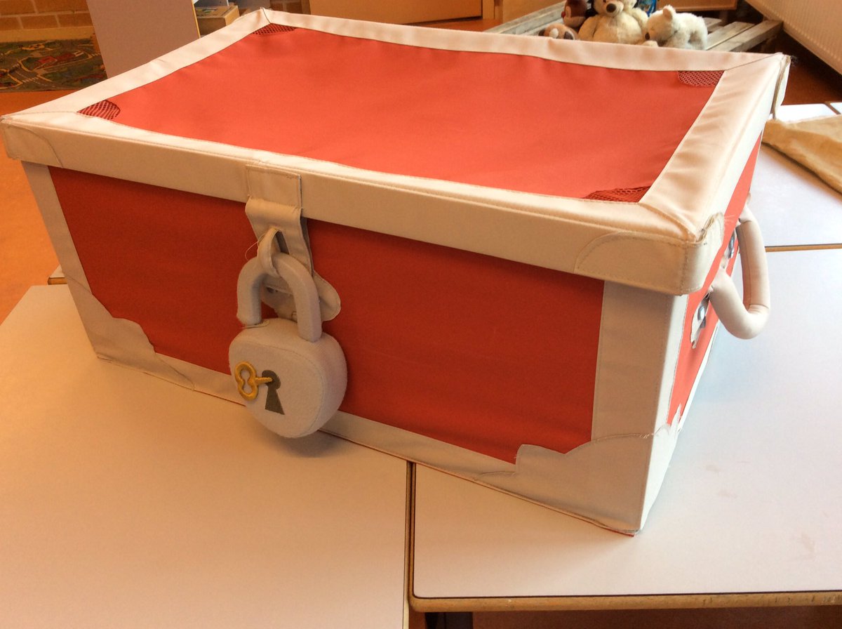 Mgroep1E's tweet photo. Vanochtend stond er opeens een schatkist in de klas, gevuld met spullen van de zee..... Wat is dit nu?! https://t.co/YXVpQfmnVN
