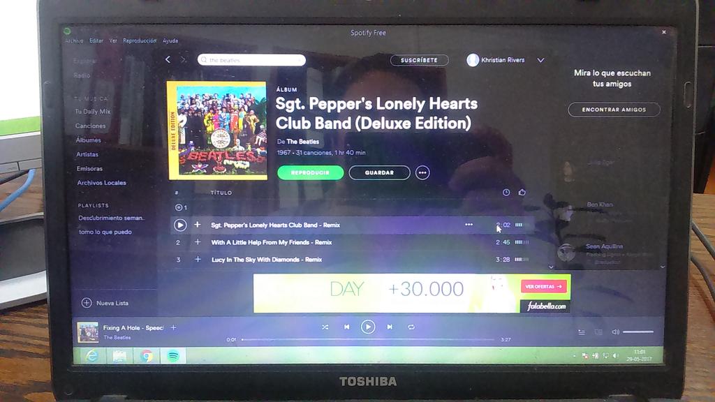 jeronimoazcoiti's tweet photo. @Paelo escuchaste el sargeant Peppers edición 50 años????
Están re wenos los bootlegs. 
Fixing a hole suena bkn. https://t.co/PvIpnOSUo7
