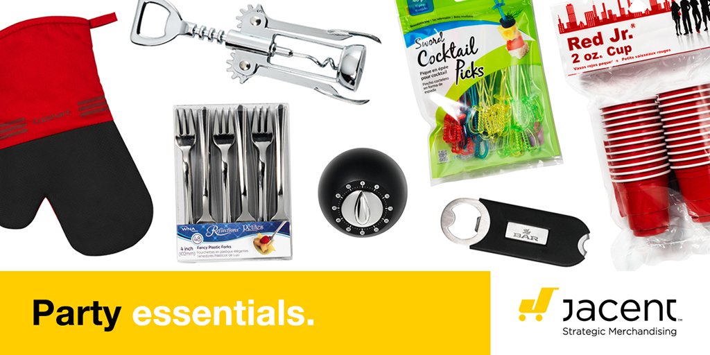 JacentRetail's tweet photo. The perfect essentials for your Memorial Day BBQ.  #jacent #retail #merchandising #memorialday https://t.co/P7iqWUCct5