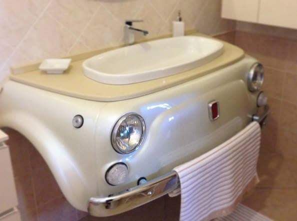 AutoUncle_de's tweet photo. Wert hätte nicht auch gerne dieses Waschbecken ;) #Montag #AutoUncle #doityourself https://t.co/MqsGN00zPg