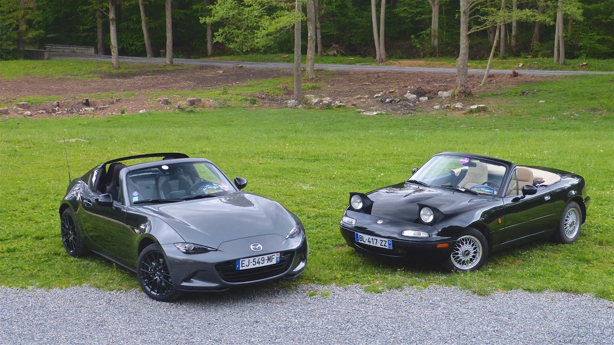 PauloCesarpo357's tweet photo. Essai Mazda MX-5 ND RF 2.0 160 First Edition : mini GT, véritable MX-5
https://t.co/w1pW2sr9NL #TimBetaAjudaTimBeta #betaseguebeta #timBETA https://t.co/boV2kAF1qf
