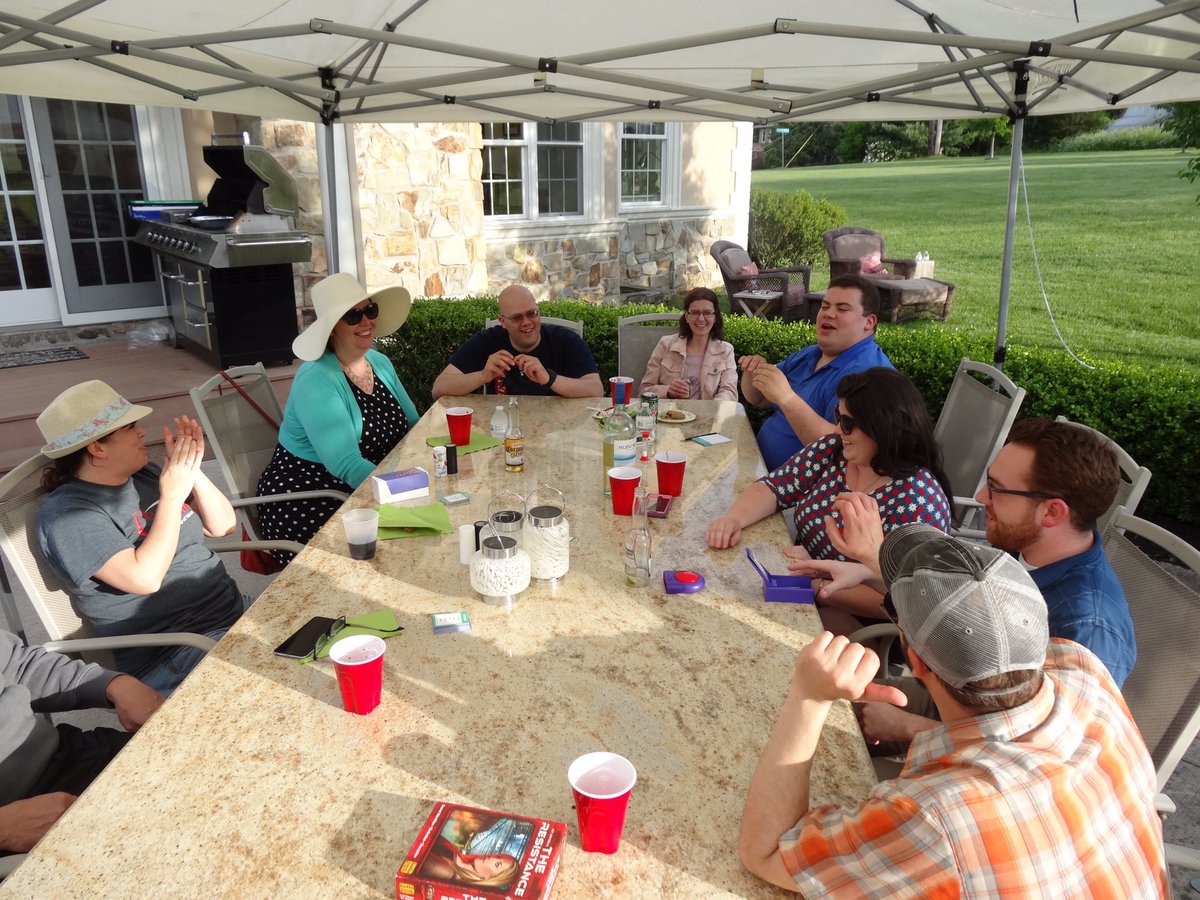 lvchorale's tweet photo. Having a blast at our spring wrap party – thanks to Lisa and Ellis for hosting! Have a great summer!!! #lvchorale #lehighvalley https://t.co/EXgUDswSgl