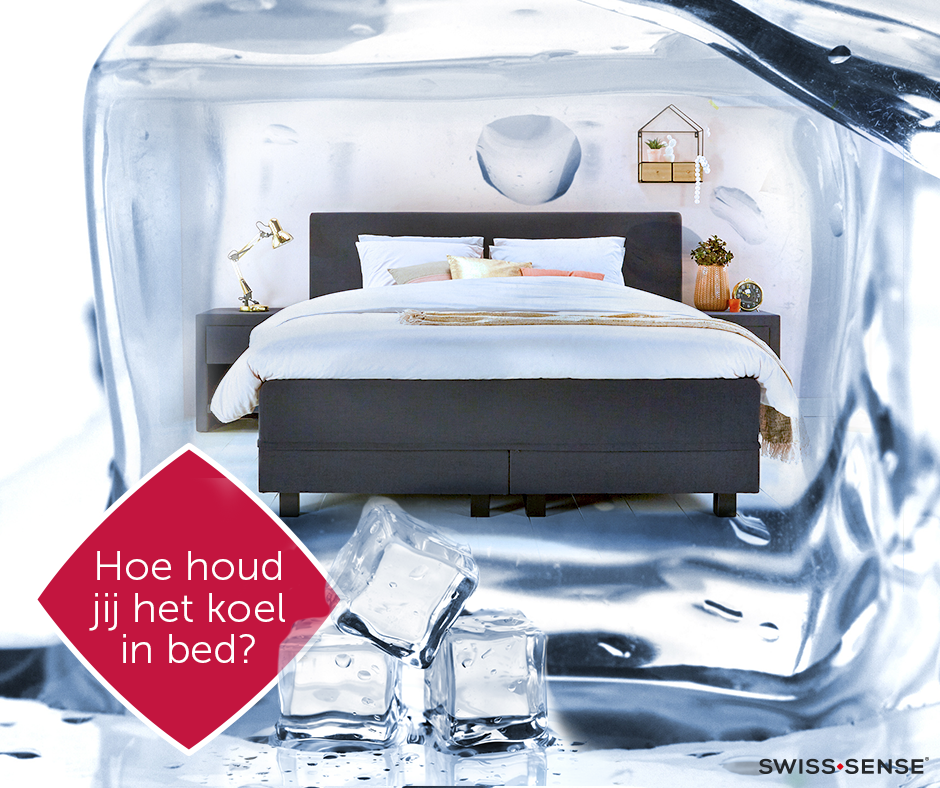Heerlijk weer, maar snikheet in je slaapkamer. Wat is jouw coole tip om ook in bed je hoofd koel te houden?