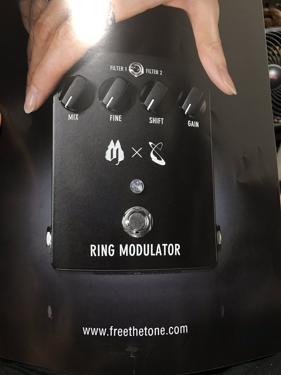 kazuho_ohmura's tweet image. 出ちゃうんすね(●´ω｀●)
#SUGIZO #FREETHETONE #RINGMODULATOR