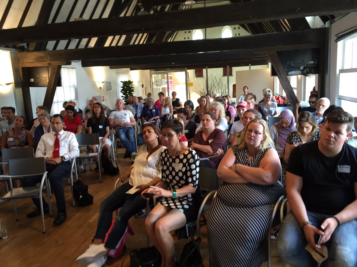 taskforceggz's tweet photo. Tot het eind toe een volle zaal! Respect zelfs met deze hitte. Dank voor jullie komst! #taskforceggz https://t.co/gSu3c5TgQw