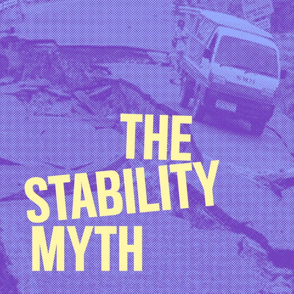 The Stability Myth - The nuSchool buff.ly/2qOOtJB #GraphicDesign #designwhizz #designer