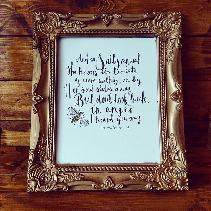 I've produced a limited number of hand drawn pieces with all profits going to the Manchester bomb victims fund ❤️🐝 etsy.com/uk/listing/519…