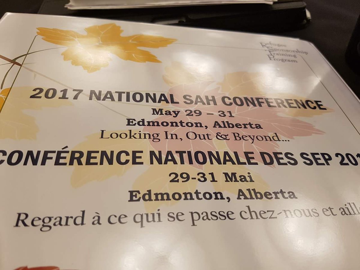 AmmarYouzbashi's tweet photo. Attending @RSTP_ca #SAHConference representing @UnitedChurchCda at the @CityofEdmonton the land of treaty 6 https://t.co/dYFpEjE1Rj