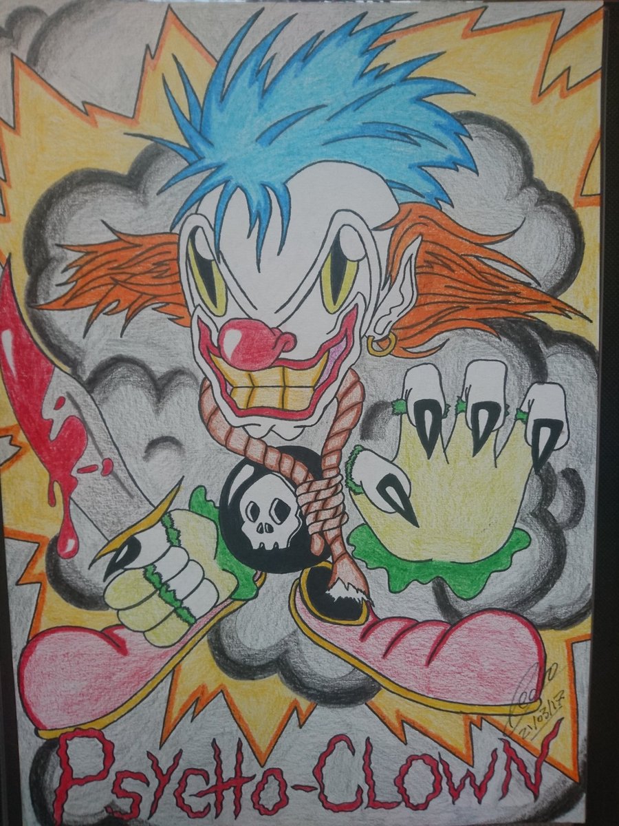PedroDudo's tweet photo. This is Psycho-clown ^^ a big delirium ;-) !!! https://t.co/u8lYFSiwkt
