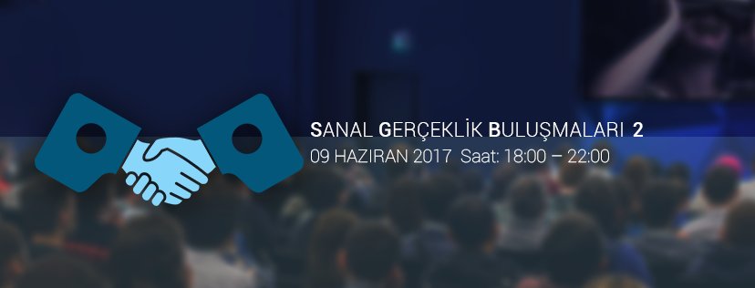 9 Haziran  , Sanal Gerçeklik Buluşmaları-2 
etkinlik.io/etkinlik/69317…