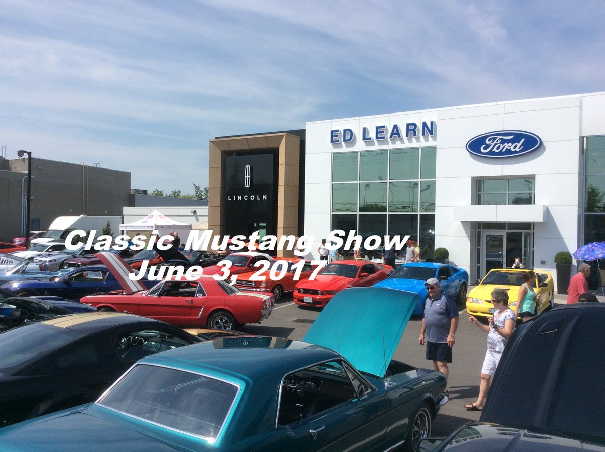 edlearnford's tweet image. YOU Are Invited to @edlearnford this Saturday for our Annual Classic Mustang Show! #mustang #edlearnfordlincoln #freefood
