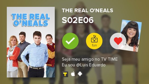 luesinho's tweet photo. I've just watched episode S02E06 of The Real O'Neals #realoneals https://t.co/CCCnfLyfT6 https://t.co/ResaUUhSm6