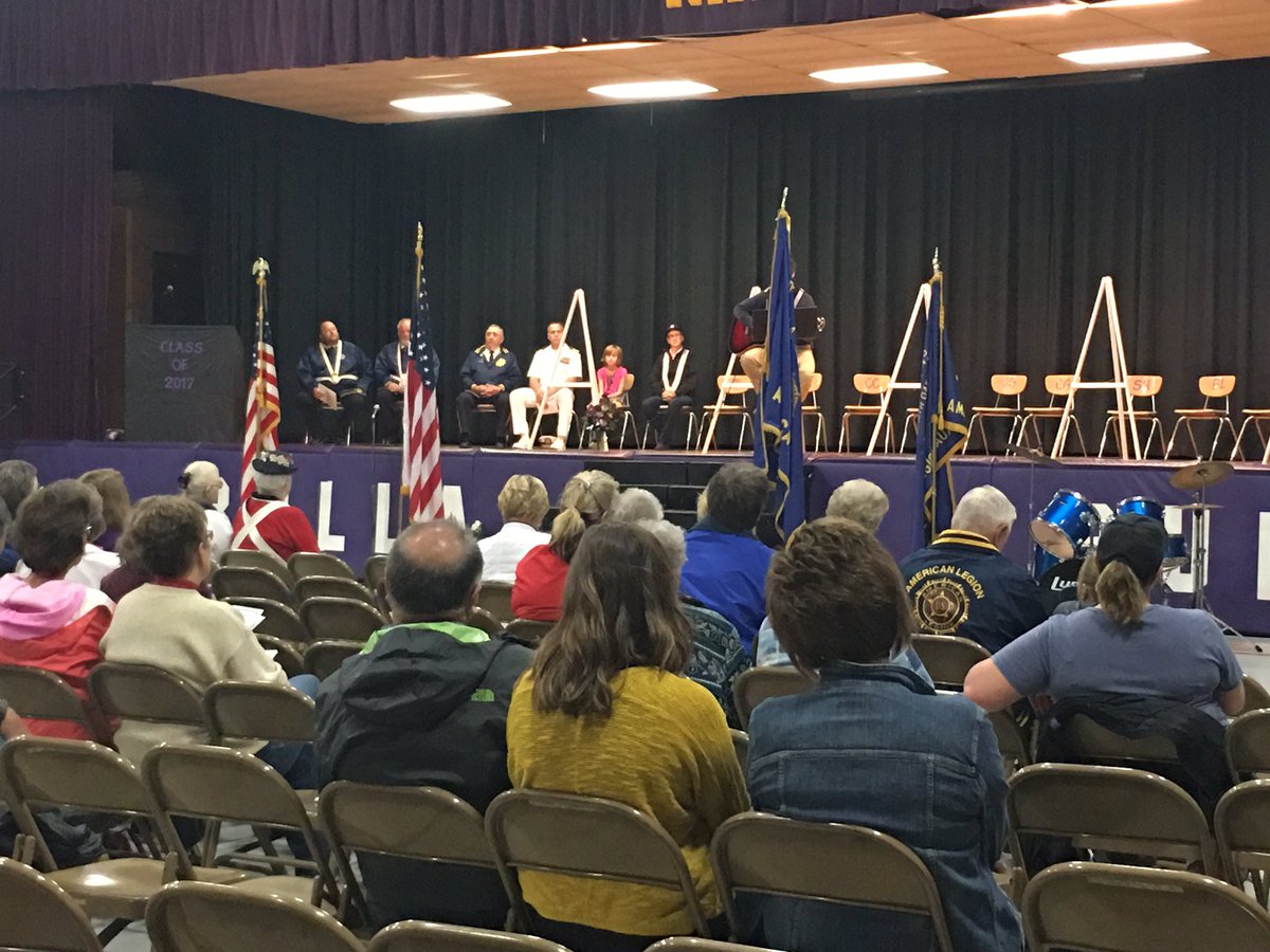 RollaSchool's tweet photo. Memorial Day program at the school.  Thank you to all of our veterans! https://t.co/Z3OL5K5Rxb