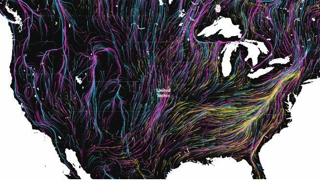 wef's tweet image. This map shows where animals will flee because of #climate change wef.ch/2ruOsYx