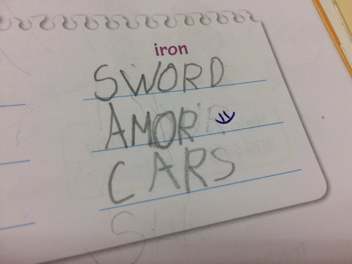 MLSevillano's tweet photo. #amor is made of #iron (armour) #englisisfun https://t.co/oiDeOV2sKp