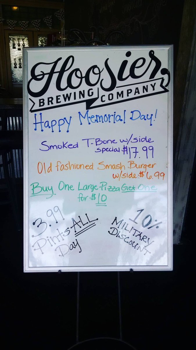 In honor of all the fallen veterans who served to protect our freedoms. Come check out some GREAT specials!🇺🇸🍻