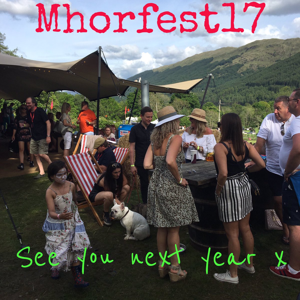 Thanks to everyone who came to #Mhorfest17 LET'S DO IT ALL AGAIN NEXT YEAR 😜🌈
