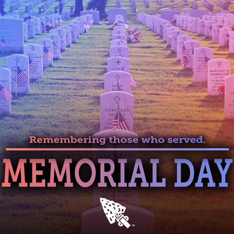 Today we honor those who have given the ultimate sacrifice for our nation. #MemorialDay