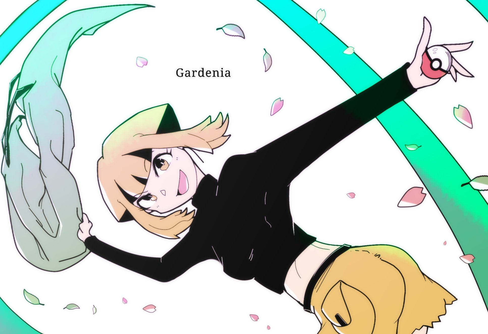Ouroboros A Twitter なんかスランプなので 初心にかえろうと思って ポケモンのナタネさんを描きました 超好き ジムリーダーで一番すき 英語名のgardeniaもカッコイイ 私のpixivの初期の絵は ナタネさんとかポケモンばっかりです おや 絵柄の様子が この絵柄