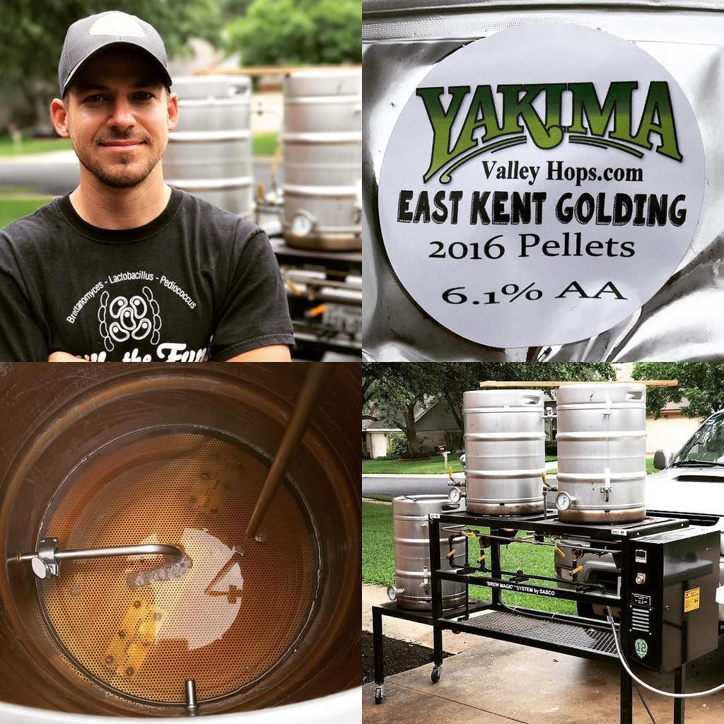 frybrews's tweet photo. Brewing Saison for the Sour Solera Barrel this morning #frybrews @yakimavalleyhops @coolchris1456 #yakimavalleyhop… https://t.co/xv4fQ2TOkx https://t.co/LFcmGx2WKu