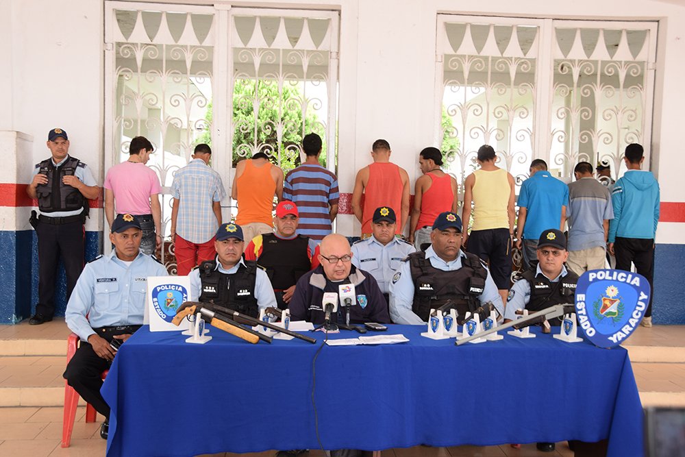 #Seguridad| Policía de #Yaracuy desmanteló banda dedicada al robo y hurto del transporte público| + #Efectividad