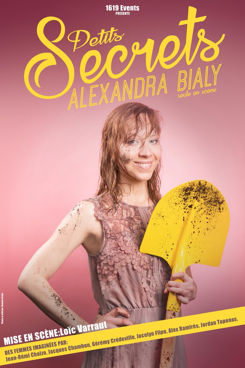 AlexBialy's tweet photo. J-2 avant la première de #Petitssecrets ! au Complexe du rire jusqu'au 10 juin #theatre #comedienne #premiere #seulenscene @JordanTopenas https://t.co/t4CgfQUY8q
