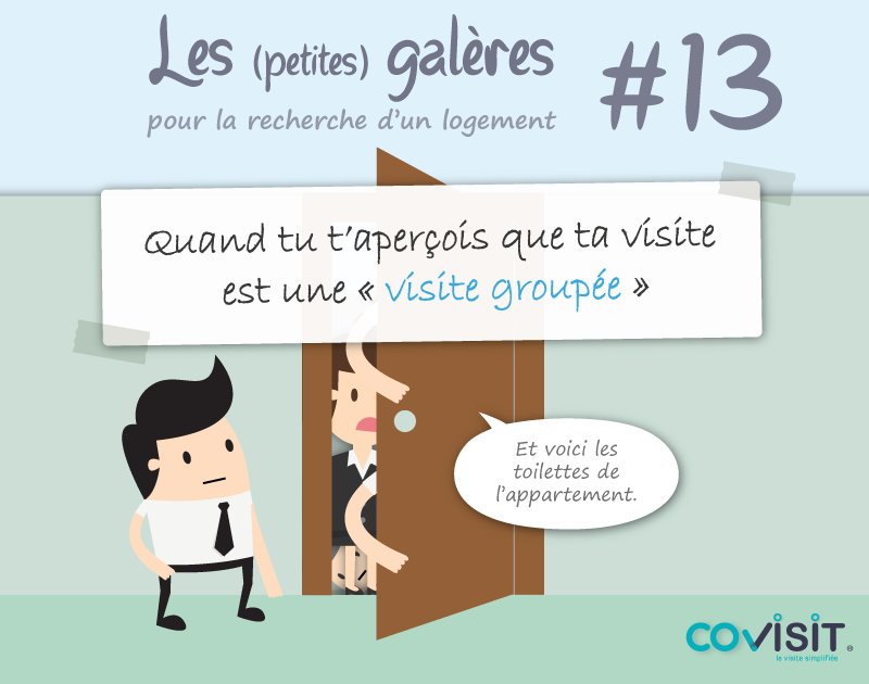 Les #visites groupées, c'est bien quand tu y vas avec des copains, un peu moins quand le #propriétaire te fait rentrer avec 15 inconnus 😒