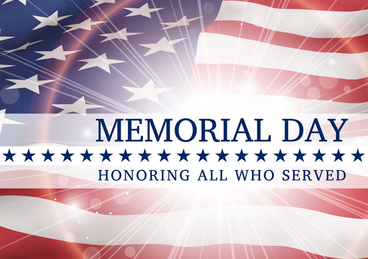 sunlandrv's tweet photo. Memorial Day, when we honor those who have served &amp; protected our freedom. We thank and appreciates all of our military veterans. https://t.co/iAajnQCm5f