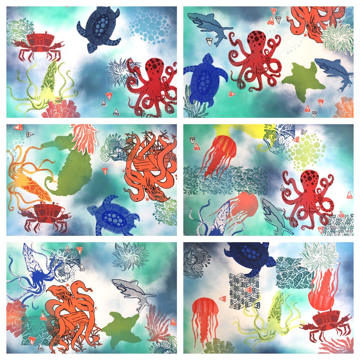 Kim Landers (@mslandersart) on Twitter photo Collab relief printing & silkscreen (and individual student pieces). <a href="/NAWarriors/">N Atlanta Athletics</a> rocked this unit! @APSFineArts <a href="/shepardArtAPS/">Allison Shepard</a> <a href="/ATLsuper/">ATL Public Schools</a> Collab relief printing & silkscreen (and individual student pieces). <a href="/NAWarriors/">N Atlanta Athletics</a> rocked this unit! @APSFineArts <a href="/shepardArtAPS/">Allison Shepard</a> <a href="/ATLsuper/">ATL Public Schools</a>
