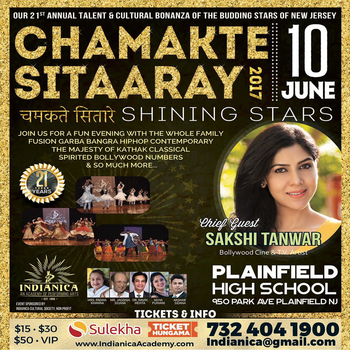 IndianicaAcadem's tweet photo. June 10 - Chamakte Sitaaray 2017 (Shining Stars) Taking Dance to the NEXT LEVEL #IndianicaAcademy #CS2K17 https://t.co/wzCkG3cjpS https://t.co/u5I7y5Nm74