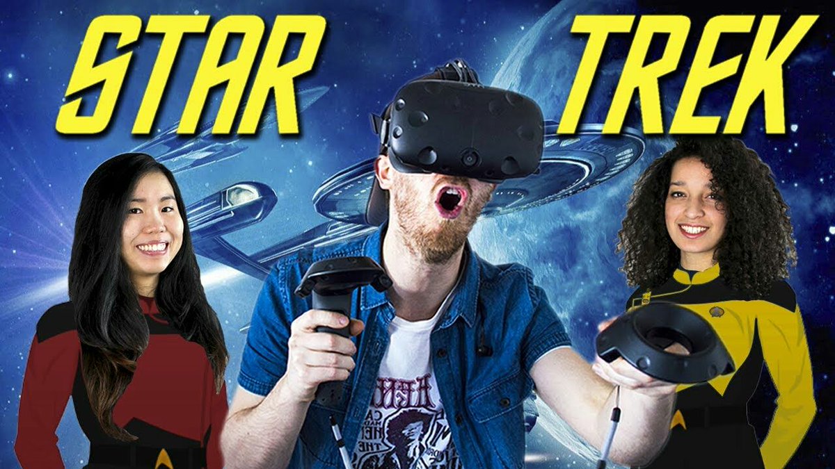 Watch "LIVE LONG AND PROSPER! | Star Trek: Bridge Crew - HTC Vive Gameplay" on YouTube buff.ly/2r4BJxJ #vr