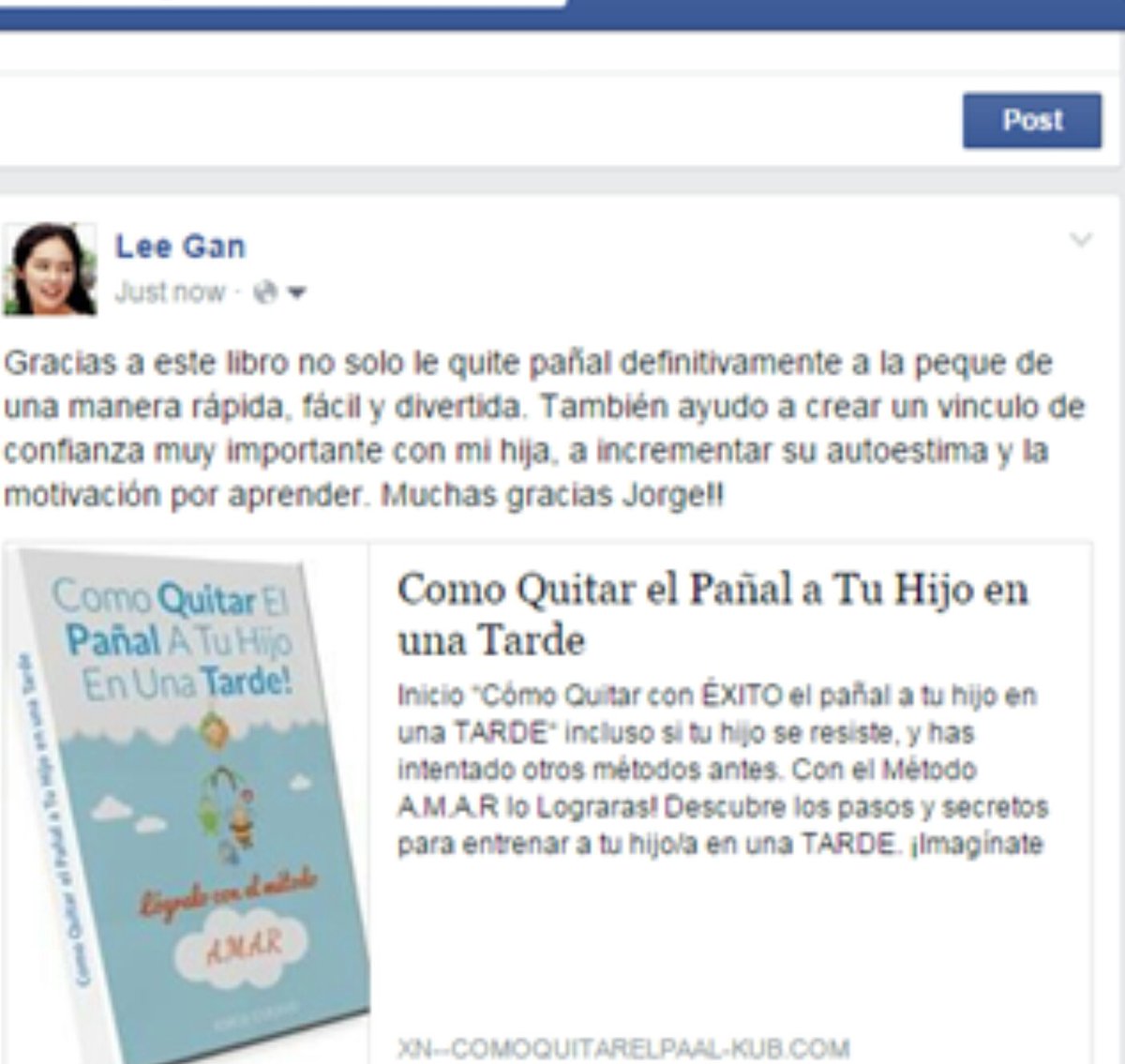 Que gran comentario me he encontrado en <a href="/facebook/">Facebook</a> sobre mi #libro!!
Gracias Lee!Que #feliz estoy!! #bebes #educacion