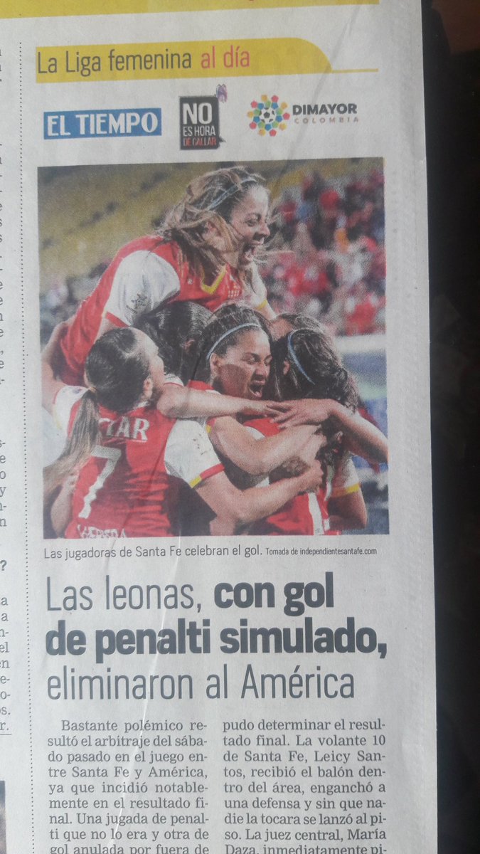 SCHA_Oficial's tweet photo. #DimayorQueremosIgualdad En una semana anularon dos goles legítimos al América y nos eliminaron del fútbol femenino por errores arbitrales. https://t.co/crRnCy04kD