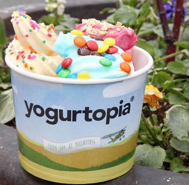 yogurtopia's tweet photo. Happy Memorial Day from Yogurtopia! We will be open our regular hours at all locations. Stop by and enjoy a treat with family and friends! https://t.co/QJKP1PL4gC