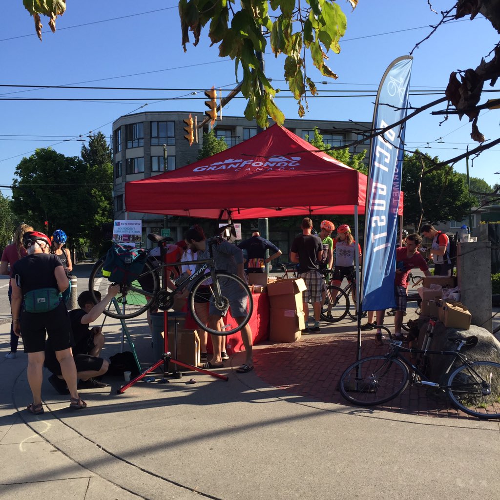 rbcgranfondo's tweet photo. @WeAreHub @VCHhealthcare @BikeMapsTeam Then continue on to Broadway & Victoria for another coffee! ☕️ what a great day for Day 1 of #btwwbc https://t.co/Azi74uN8NK