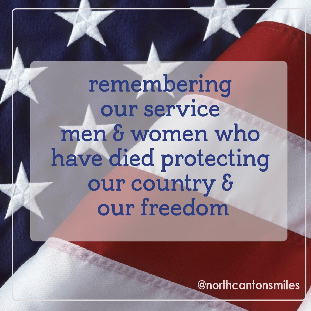 northcantonsmil's tweet photo. Thank You! #MemorialDay #BraveAmericans https://t.co/SLj3kD3u5E
