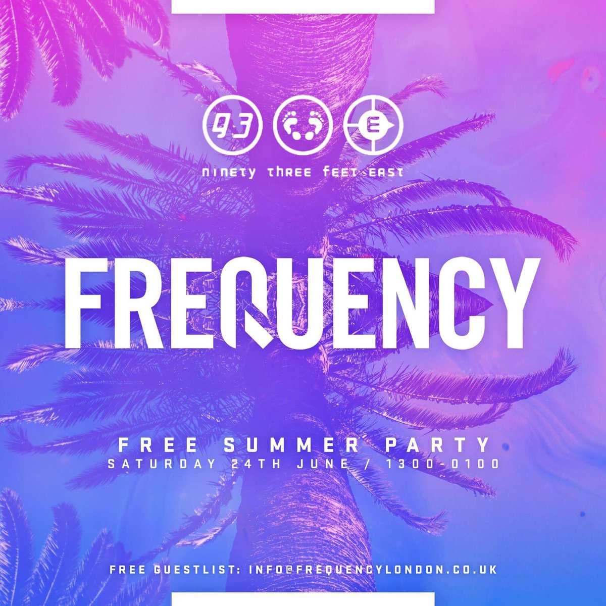 <a href="/Frequency_LDN/">Frequency London</a> Summer Party <a href="/93FeetEast/">93FeetEast</a> 🕺🏽🕺🏽