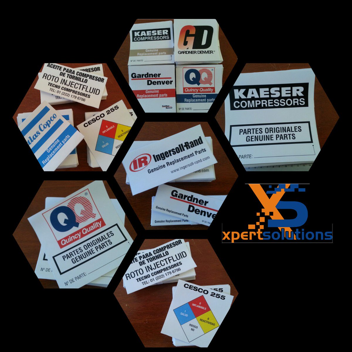 XpertSolutions_'s tweet photo. XpertSolutions Servicios #publicidad #impresion #Stickers #Calcomonias ideas personalizadas Tecno Compresores Gracias por la confianza https://t.co/nIup435CvJ