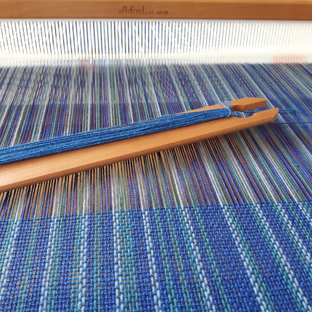 getweaving's tweet image. Latest weaving, cotton and mercerised cotton warp, 15dpi, cottoline weft. For some trousers, sewing pattern soon.  etsy.com/uk/shop/GetWea…