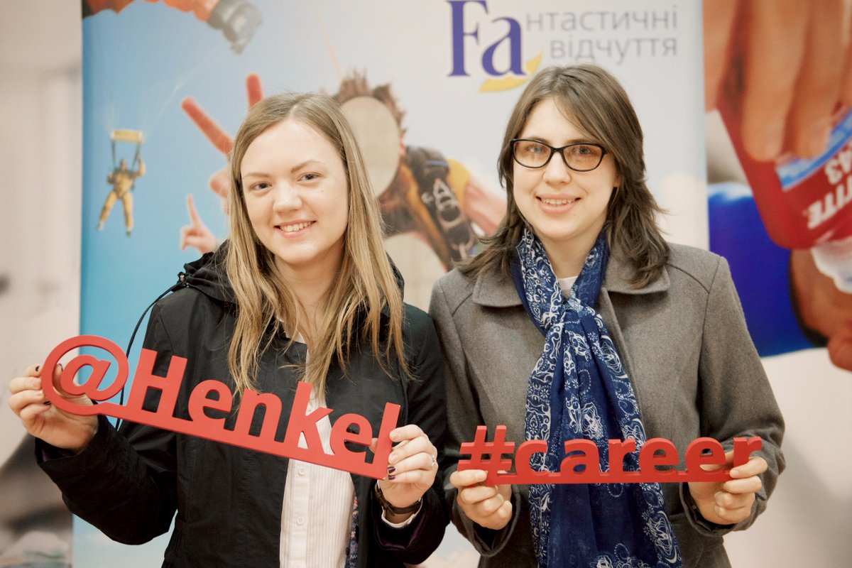 #HenkelUkraine joined the Career Fair @ National Technical University of Ukraine to present internship &amp; career opportunities at <a href="/Henkel/">Henkel</a>.