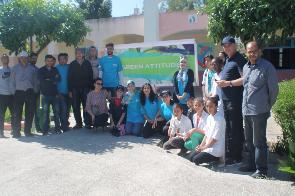 HEMofficiel's tweet photo. En images, le #Prolib "Green Attitude" des étudiants de HEM Fès. Une action de sensibilisation éco-responsable inspirée par la @COP22 https://t.co/HG15O3YhNM