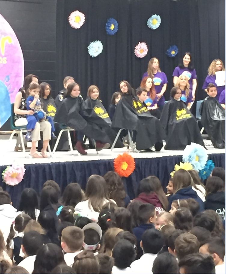 R_DeFrancesca's tweet photo. So proud of these students from St. Emily CES that donated hair in support of Angel Hair for Kids. A true act of generosity &amp; compassion! https://t.co/pkd7nY7iBv