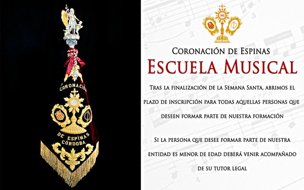 📌 REUNIÓN para nuevos integrantes: 📣

¿Quieres pertenecer a Coronación? 
Te esperamos en nuestra 🏠 Hermandad de la Merced a las  21:00H 🕘