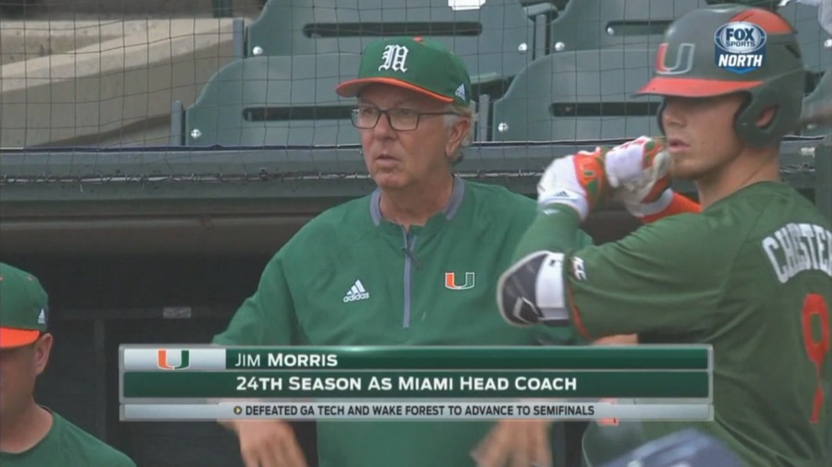 NO-MAHA!  The Canes 44-year streak of making the NCAA tournament has been snapped... bit.ly/2rg2Xlv https://t.co/nCpVSYf3jZ