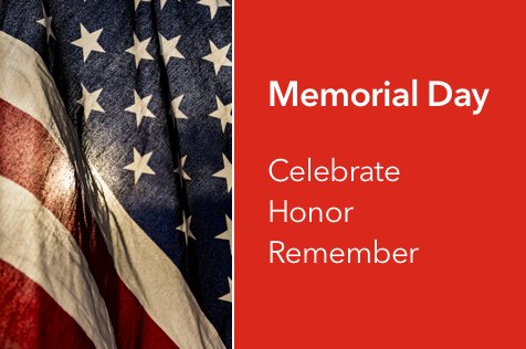We hope everyone had a fun and safe Memorial weekend, but most importantly remembered those who have served! Happy Memorial Day!