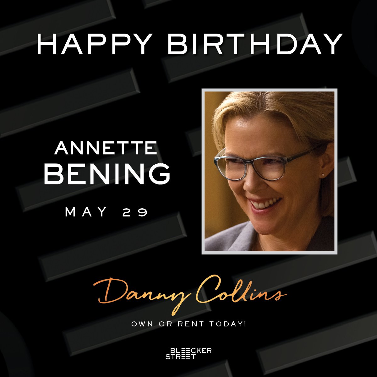 Happy birthday Annette Bening! Watch her in Danny Collins Today:  