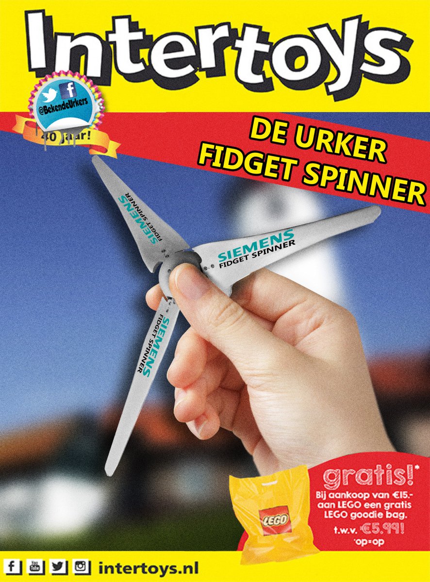 Brengt nu al meer op dan de windmolens! #Fidgetspinner