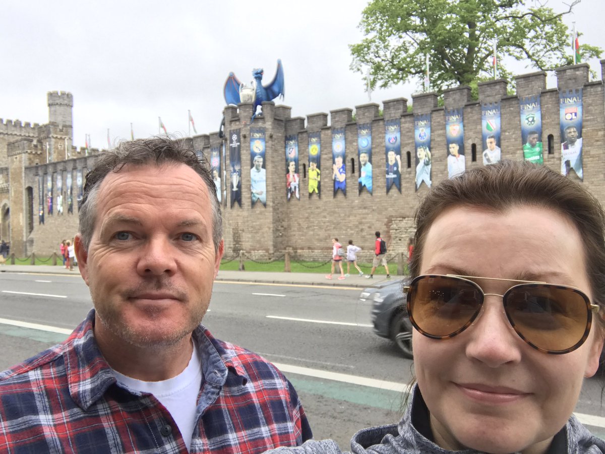 jencouser's tweet photo. UEFA Champions League final prep... #UCLfinal @couser_mikejc https://t.co/xEPwXrwFUt