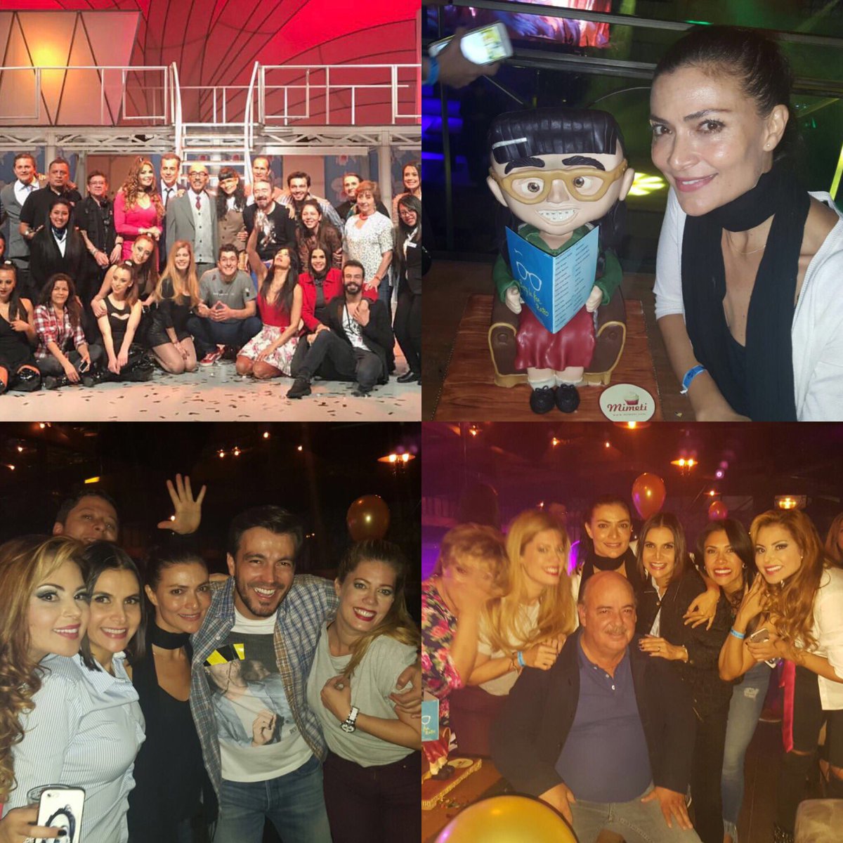 orozcoanaok's tweet photo. Hermosa y emotiva despedida de @BettyEnTeatro! Gracias a mis tan queridos compañeros y al público maravilloso! https://t.co/VPSRjy65LW