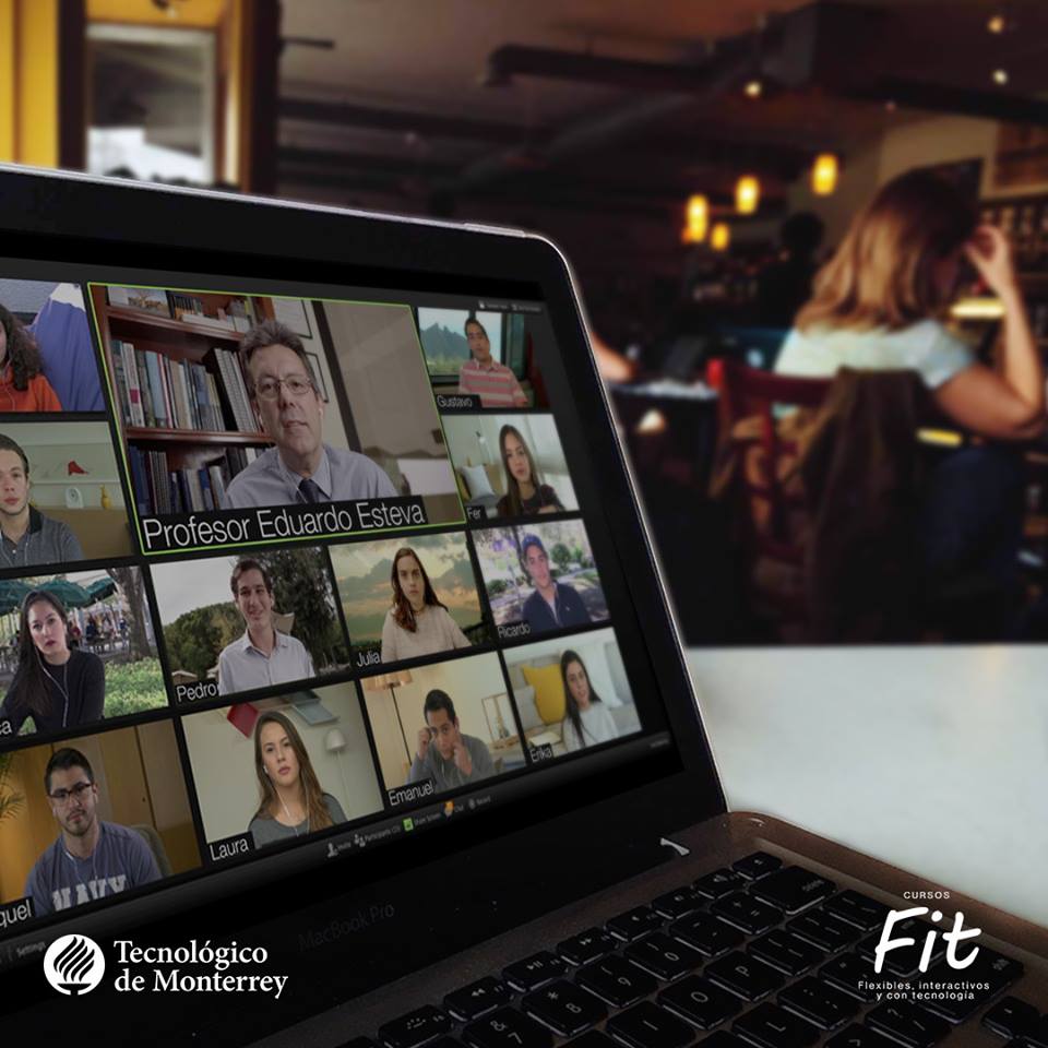 Asiste a clase dos veces por semana desde dónde estés. Conoce más sobre la nueva plataforma Cursos Fit aquí: cursosfit.itesm.mx